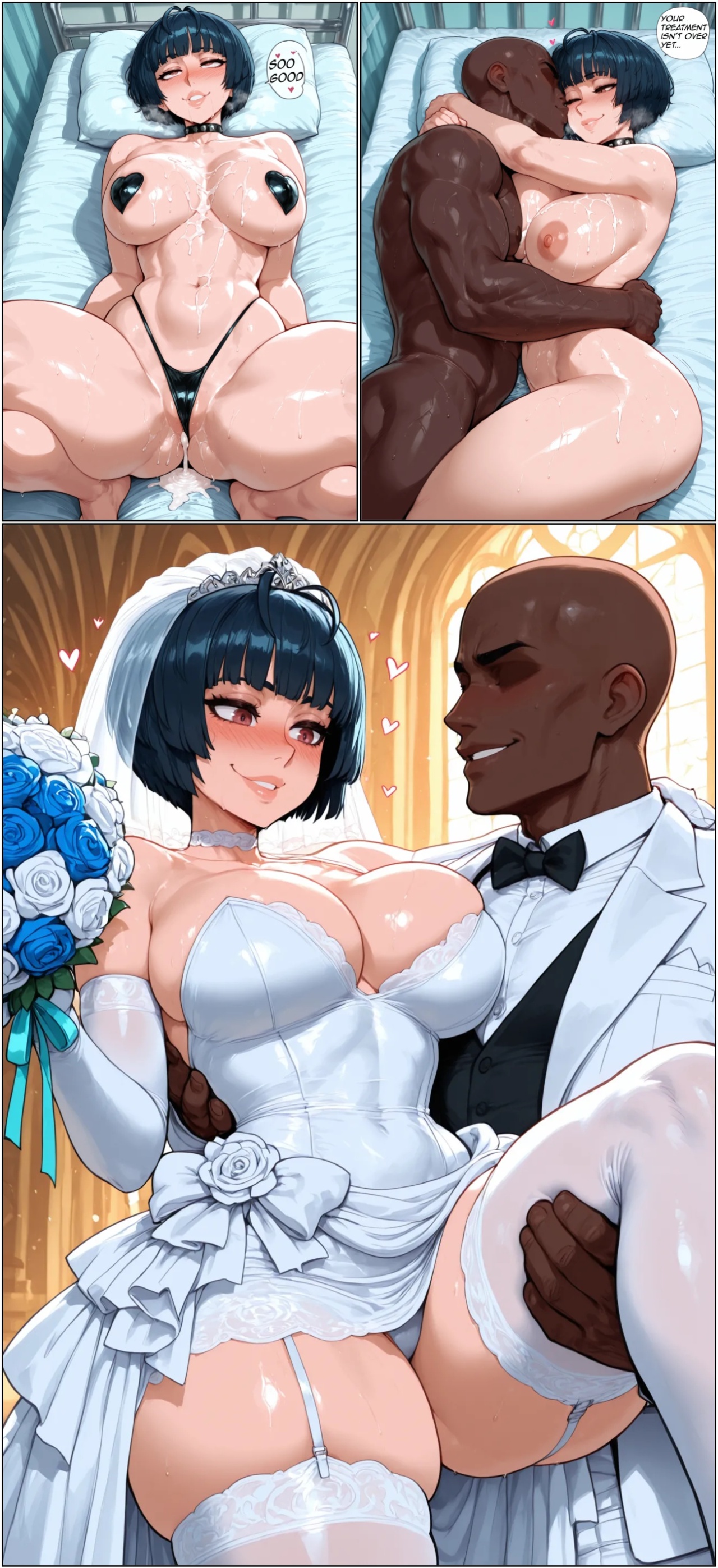 Tae Takemi x BBC Porn Comics english 17