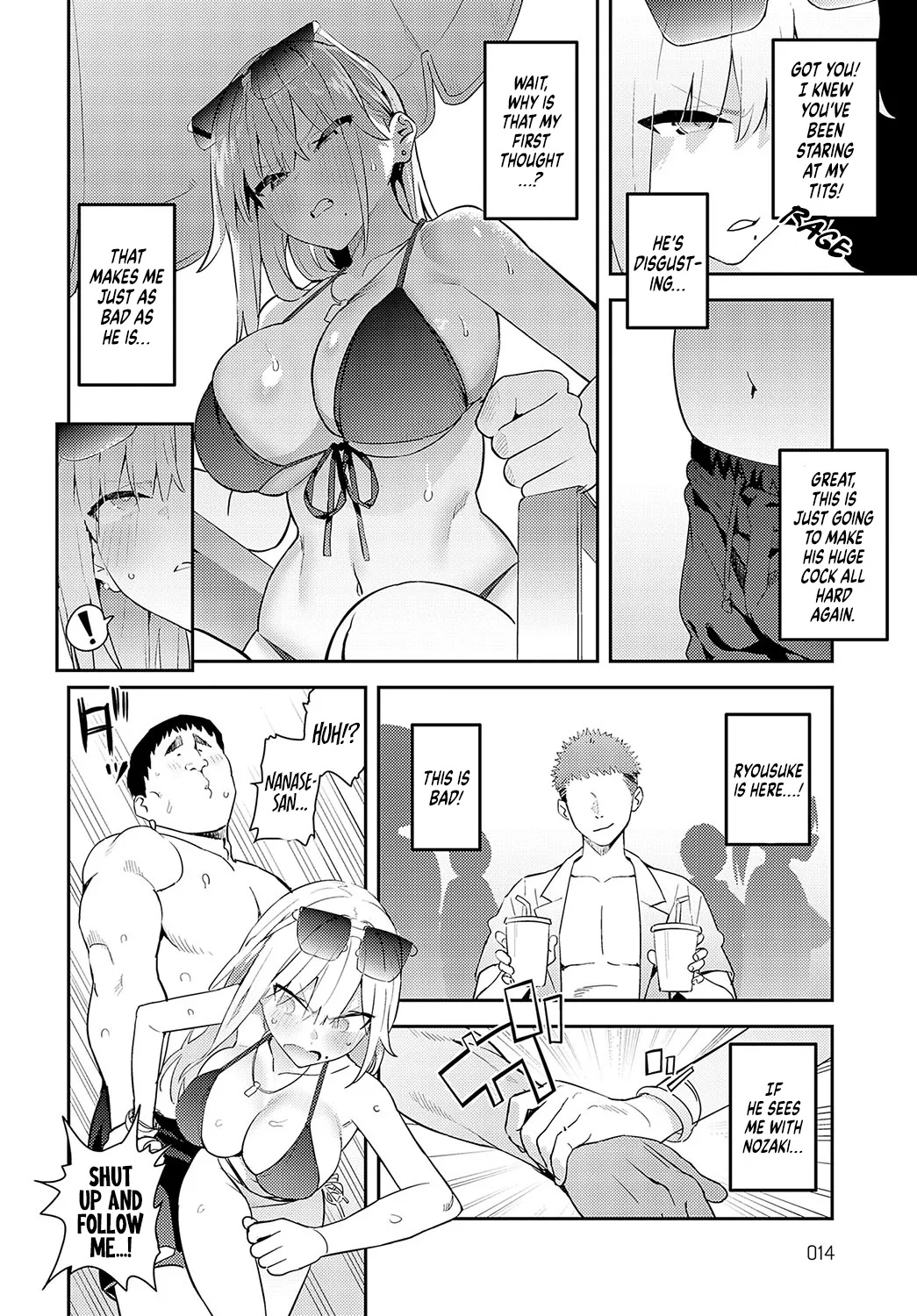 The Beauty And The Beast: The Gyaru And The Disgusting Otaku 3RD Porn Comics english 04