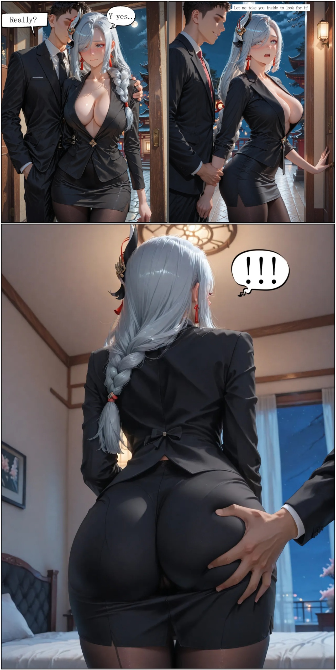 The Fall Of Shenhe Porn Comics english 15