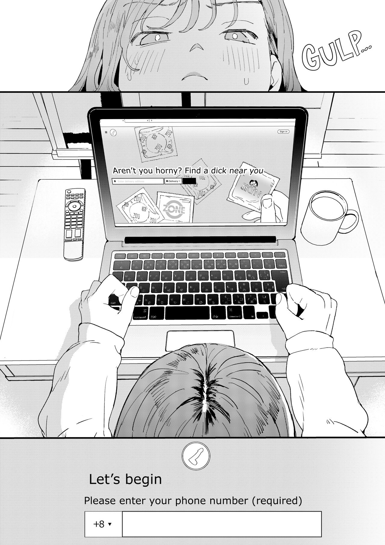 The Girl Who Wants To Order Uber Dicks Porn Comics english 09