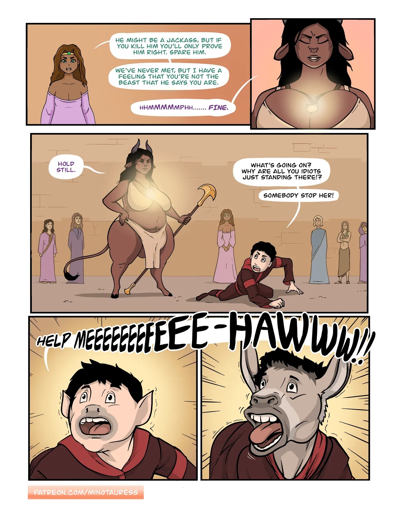 The Minotauress By Loinsavage Porn Comics english 40