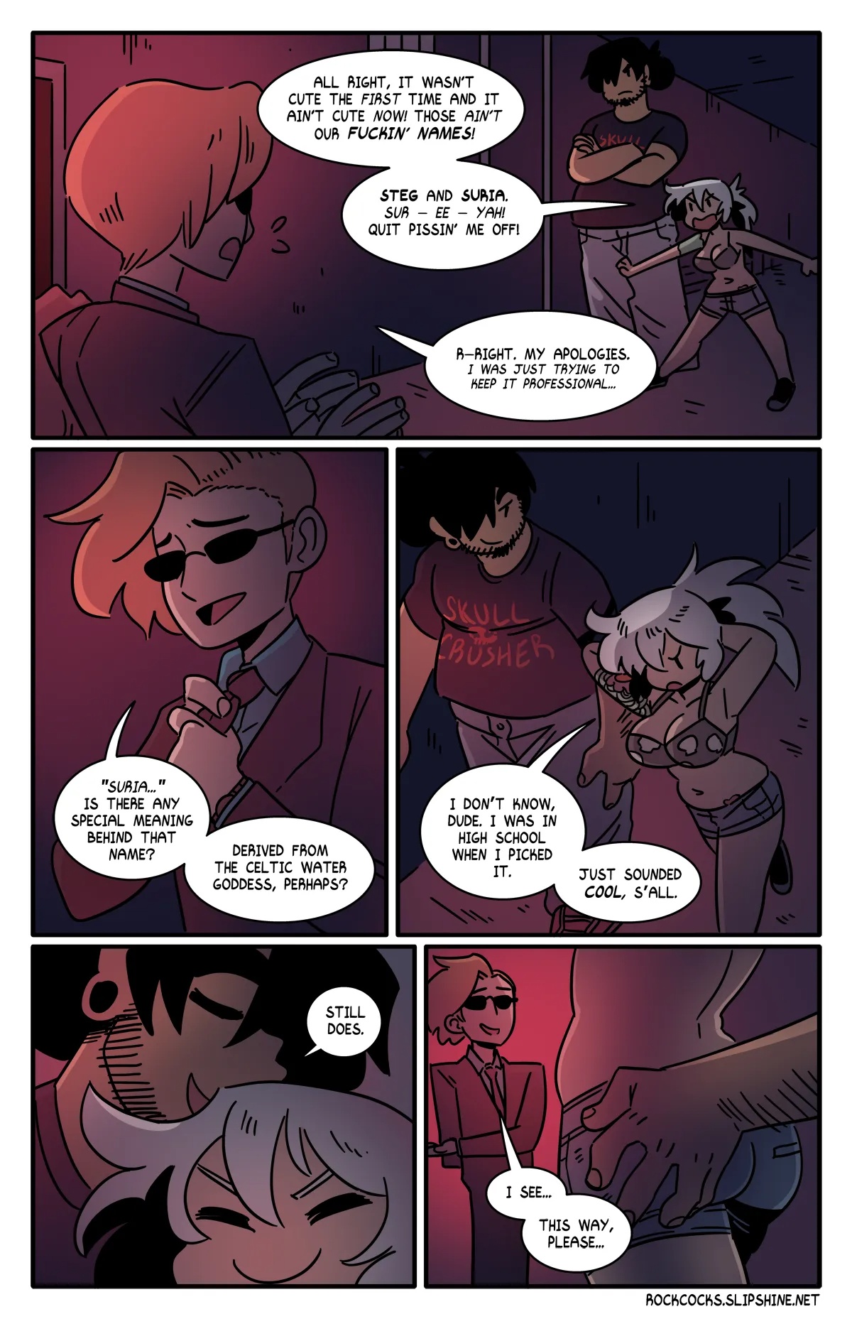 The Rock Cocks Part 21: The First Sin Porn Comics english 03