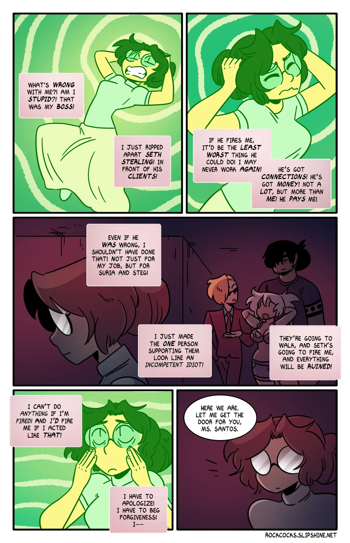 The Rock Cocks Part 21: The First Sin Porn Comics english 05