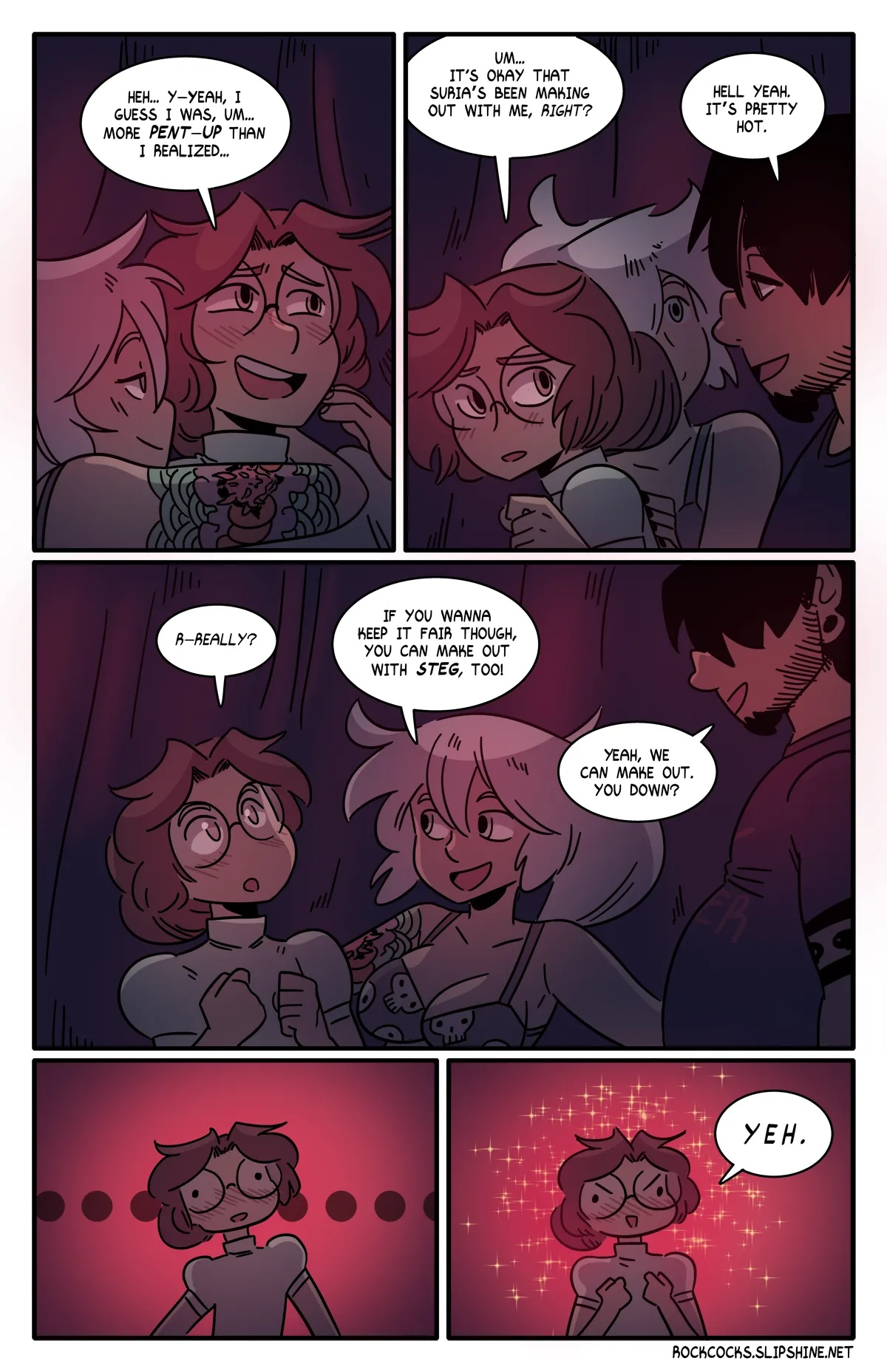 The Rock Cocks Part 21: The First Sin Porn Comics english 12