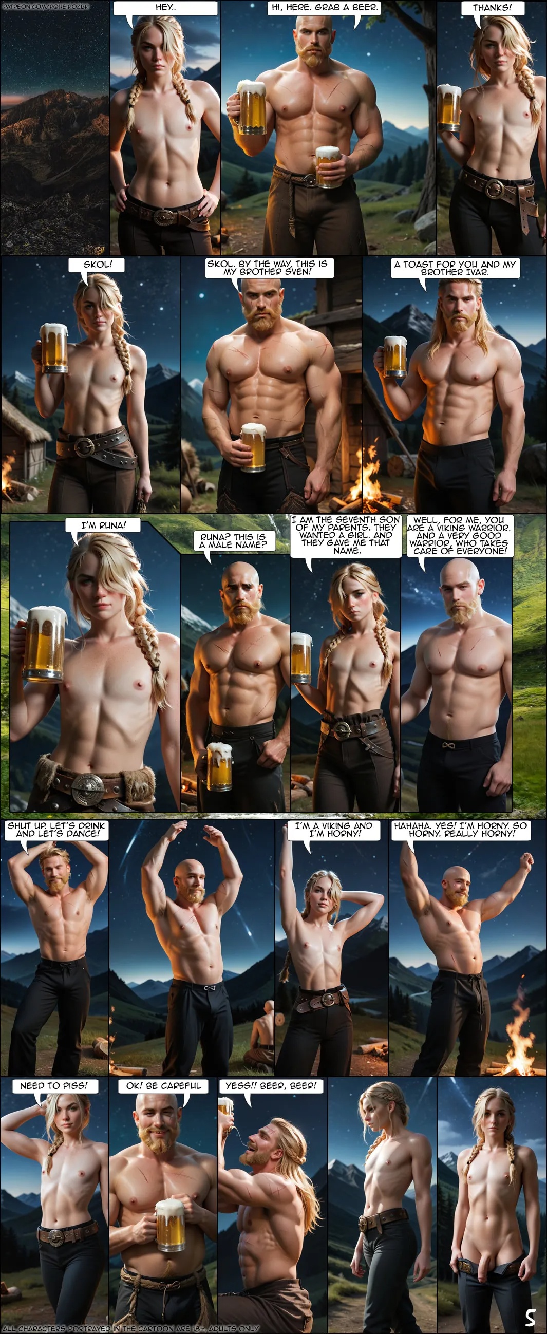 The Vikings By RQueirozbr Porn Comics english 06