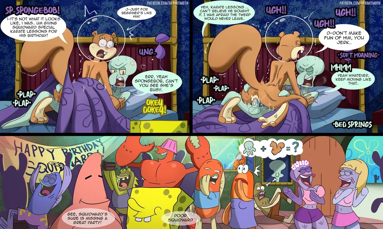 Three Sandy Cheeks Oneshots Porn Comics english 03
