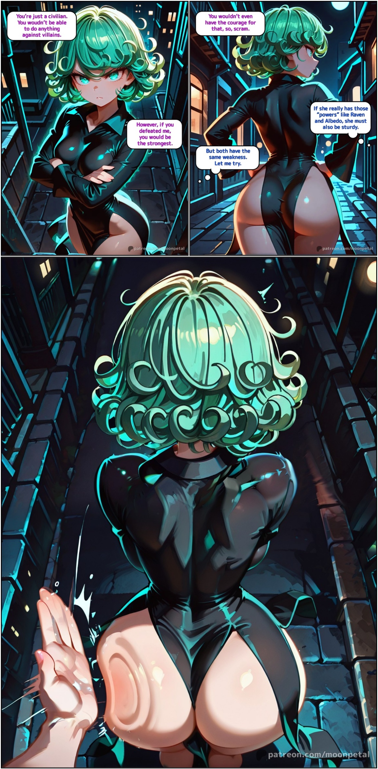 Wanna Make a Bet? Part 10: Tatsumaki And Fubuki Porn Comics english 03