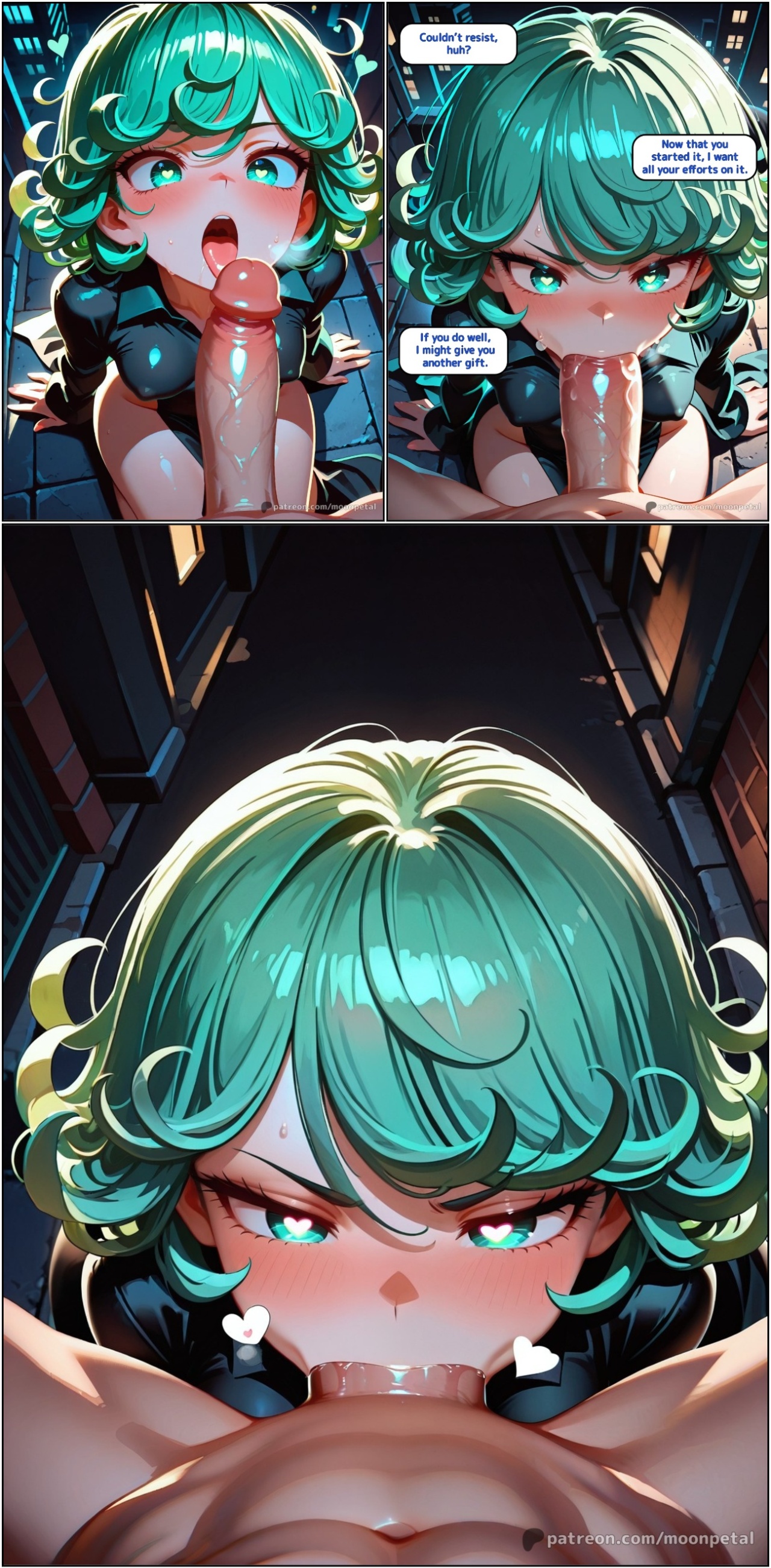 Wanna Make a Bet? Part 10: Tatsumaki And Fubuki Porn Comics english 05