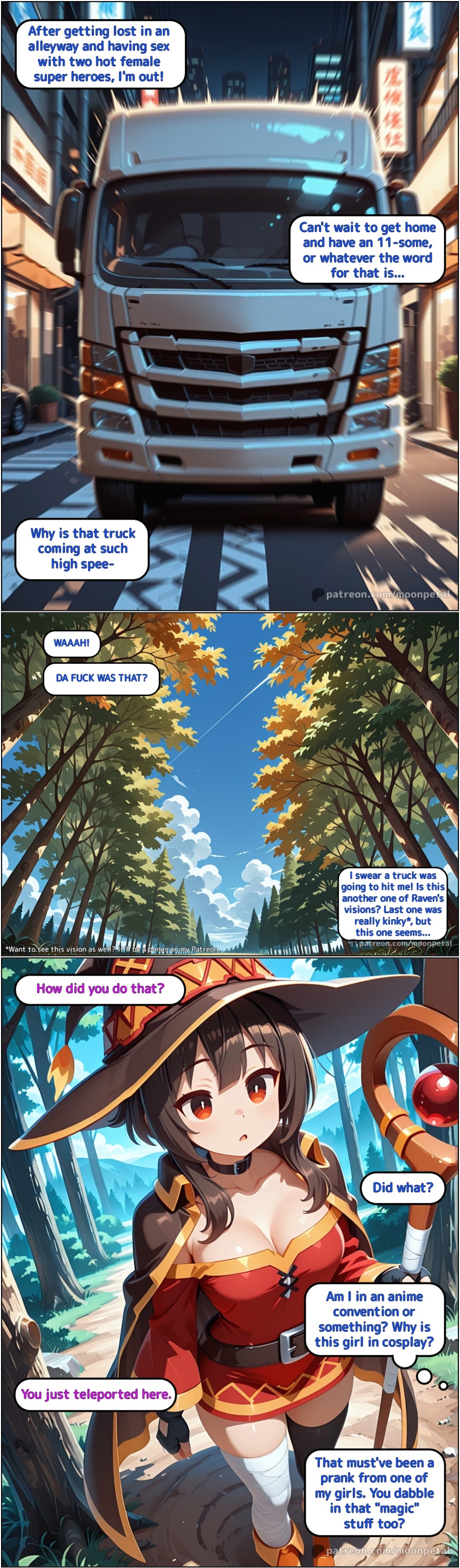 Wanna Make a Bet? Part 11: Megumin Porn Comics english 02