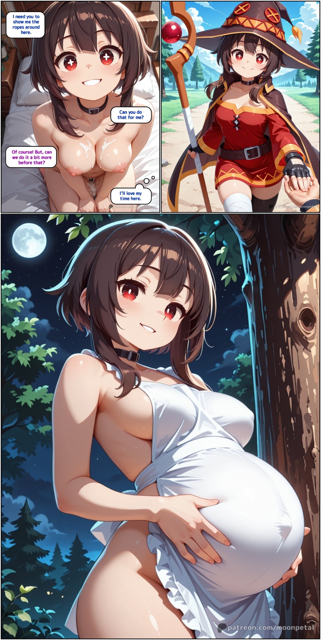 Wanna Make a Bet? Part 11: Megumin Porn Comics english 16