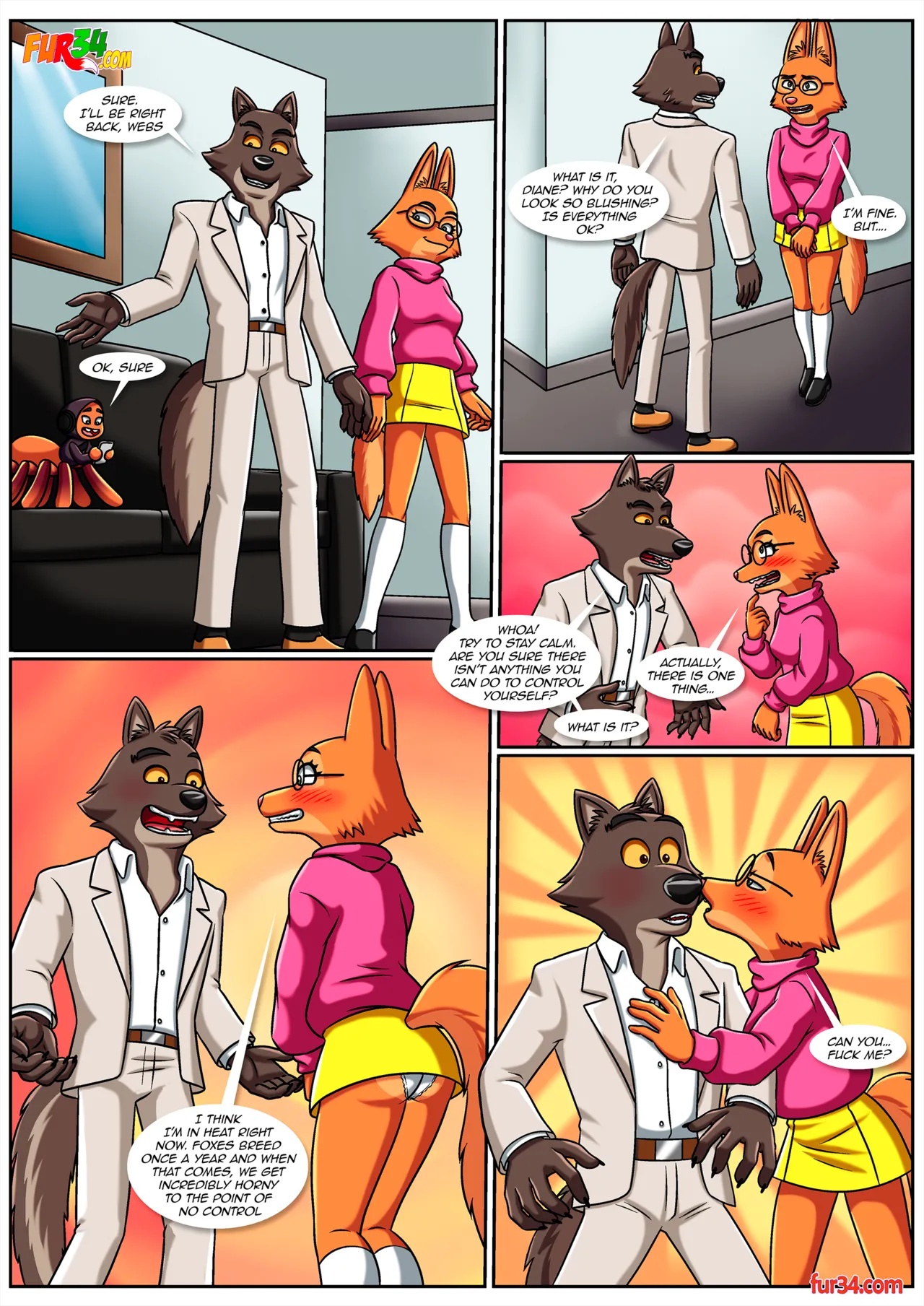 What Does The Fox Say In Bed? Porn Comics english 03