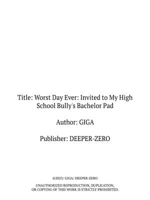 Worst Day Ever: Invited To My High School Bully's Bachelor Pad Porn Comics english 74