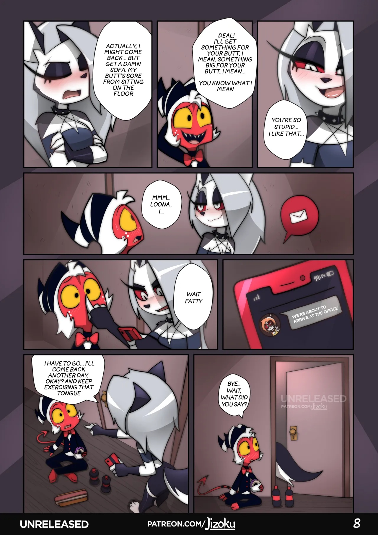 A Night With Loona Part 3 Porn Comics english 09