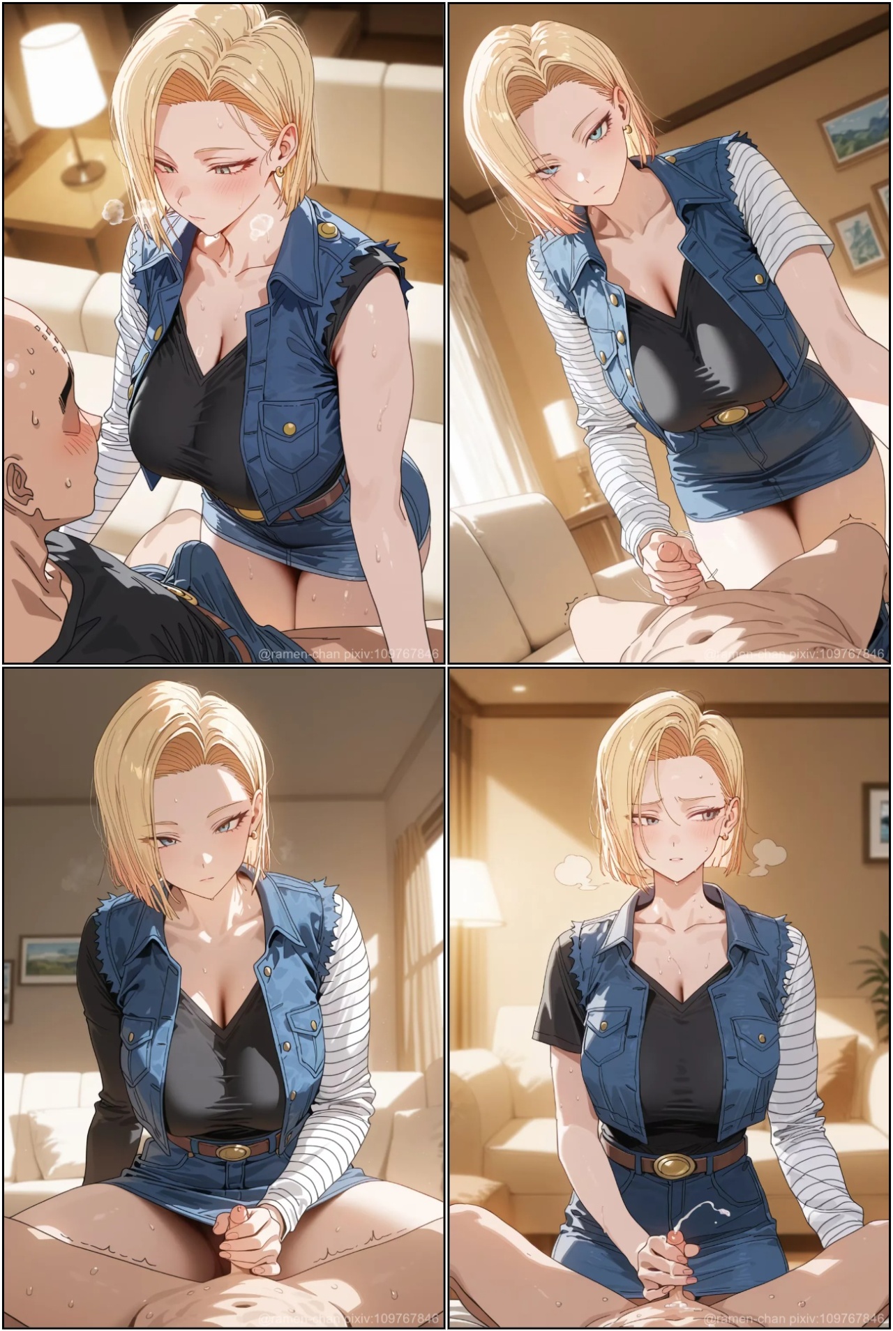 AI Generated: Android 18 By Ramen-chan Porn Comics english 03