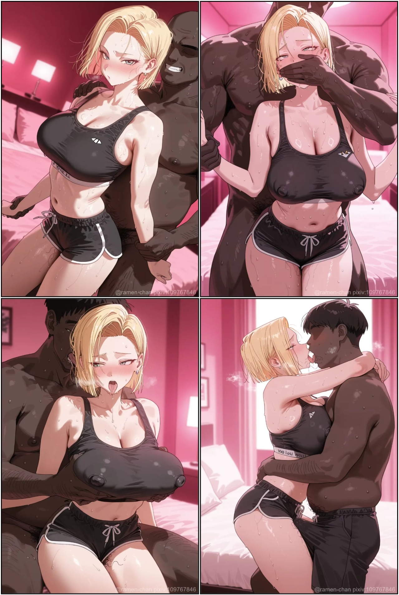 AI Generated: Android 18 By Ramen-chan Porn Comics english 16