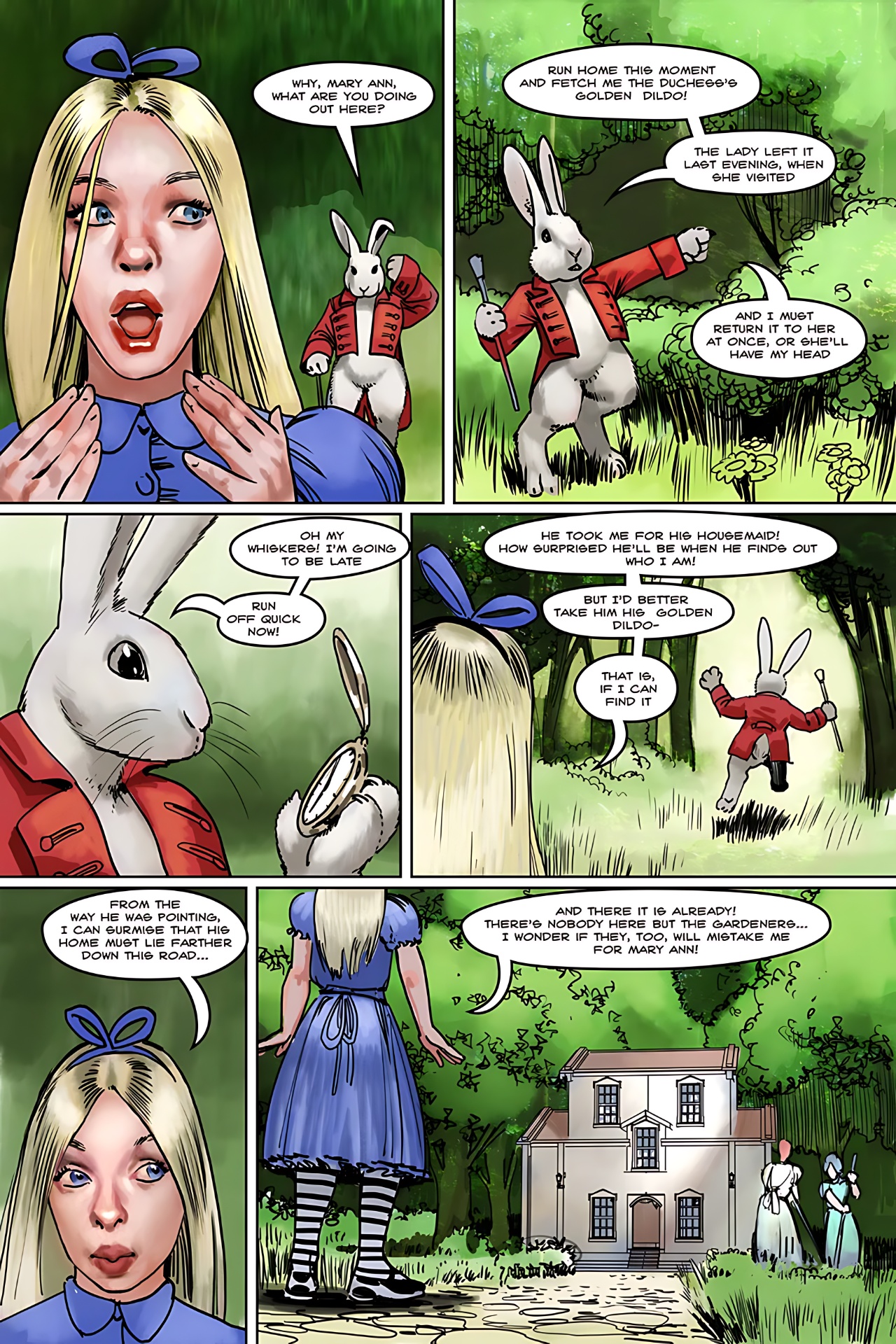 Alice Off The Deep End Porn Comics english 19