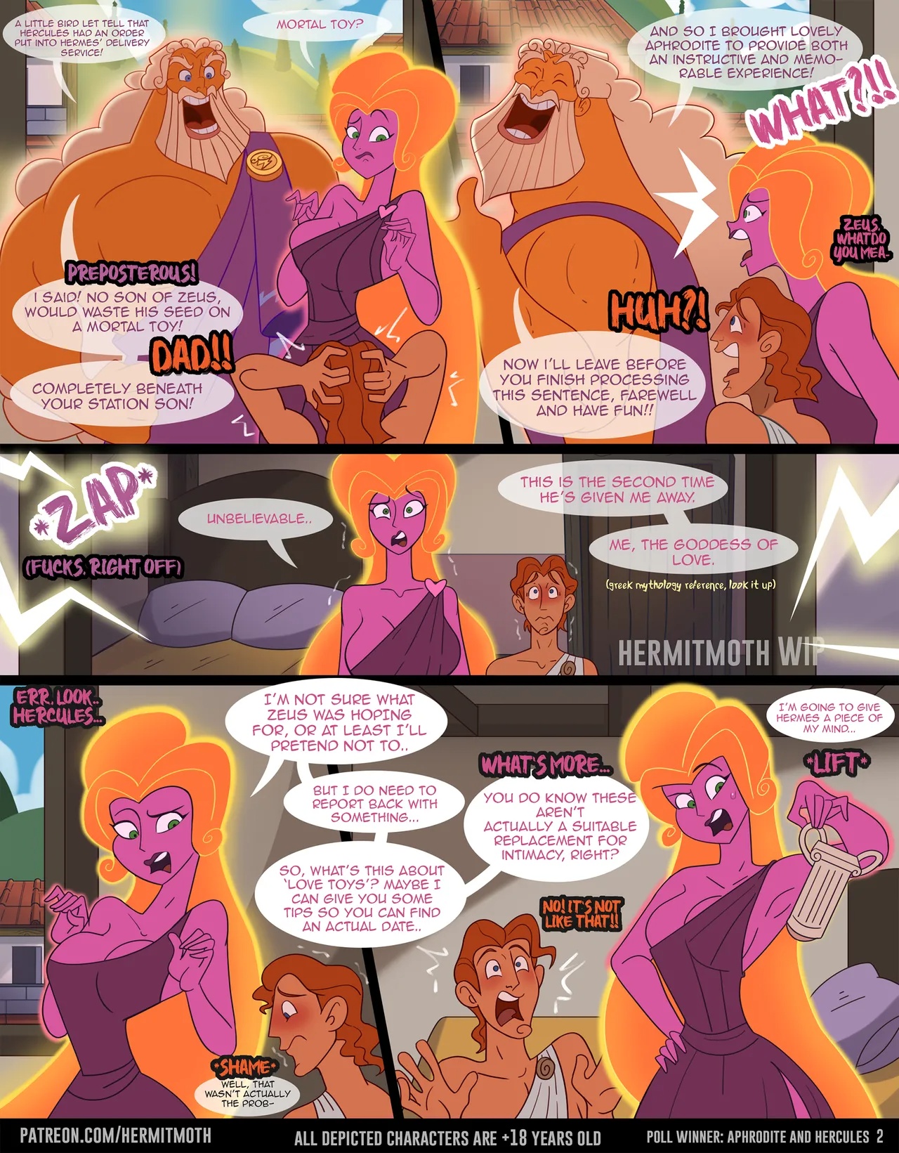 Aphrodite's Lesson Porn Comics english 02