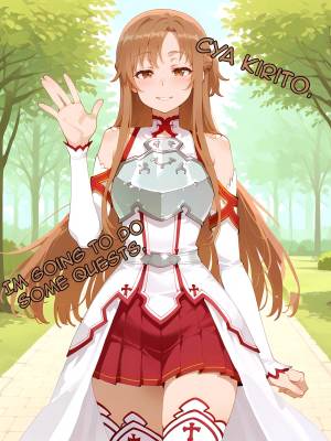Asuna Takes a Quest To Get Some Extra Money For Her 1 Year Anniversary