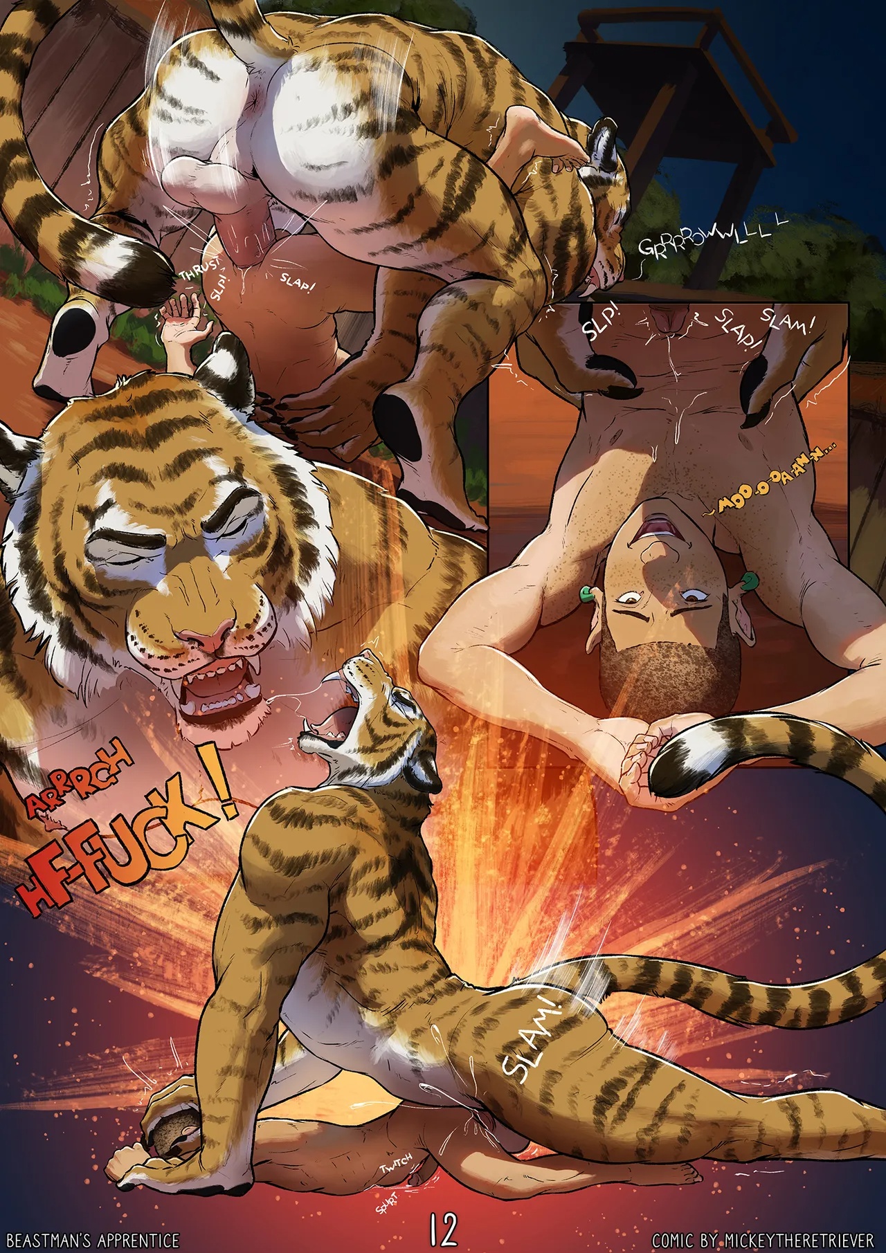 Beastman's Apprentice Porn Comics english 12