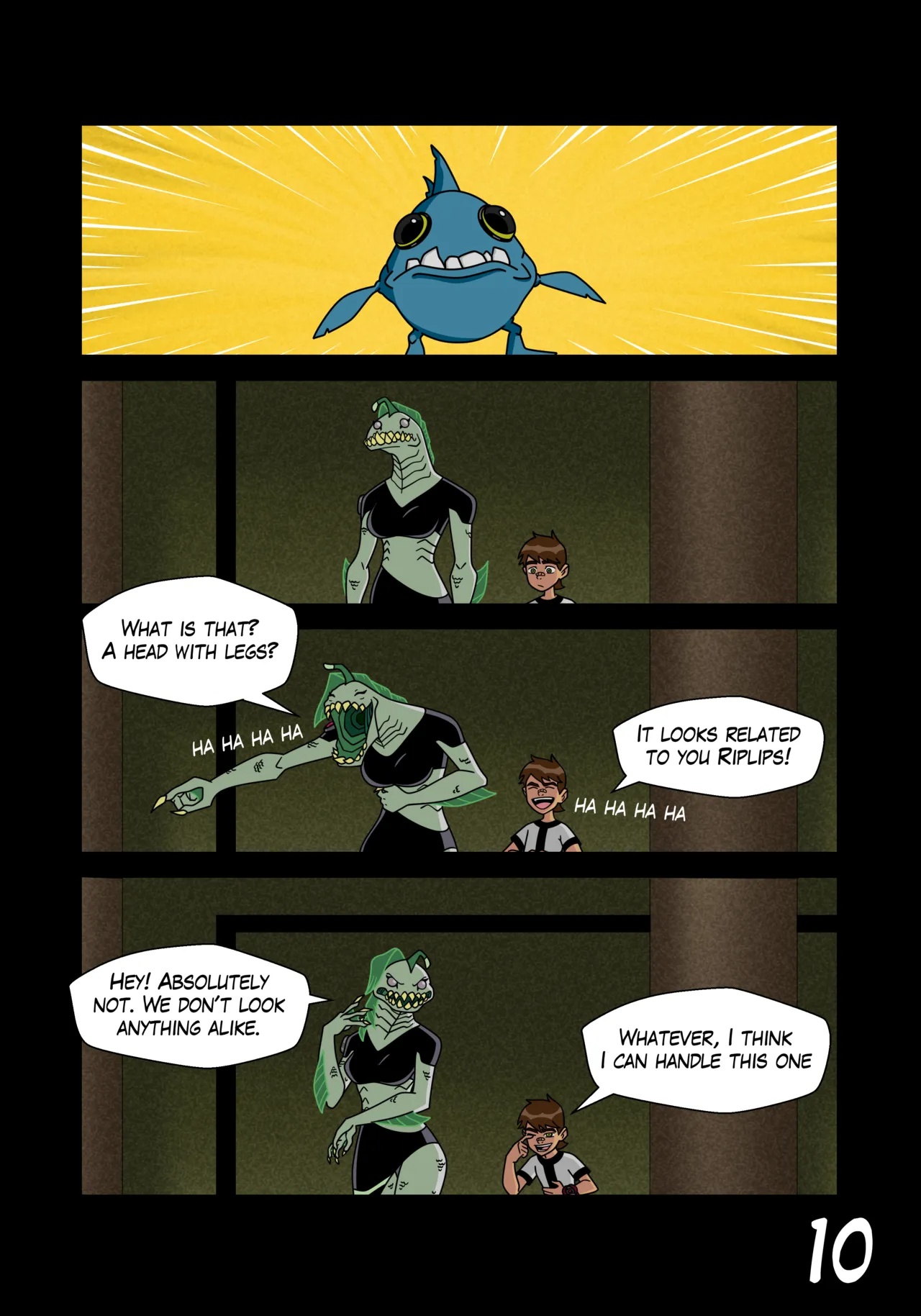 Ben 10: Chaquetrix Part 24 Porn Comics english 11