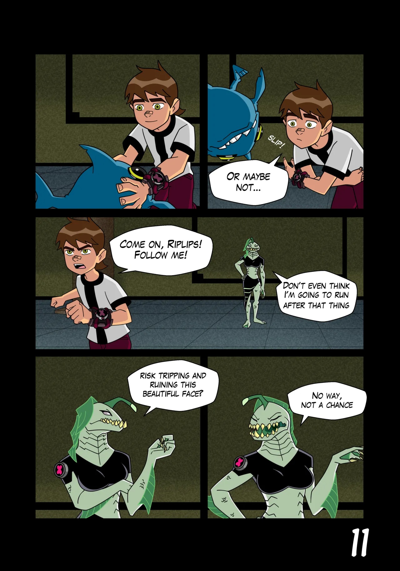 Ben 10: Chaquetrix Part 24 Porn Comics english 12