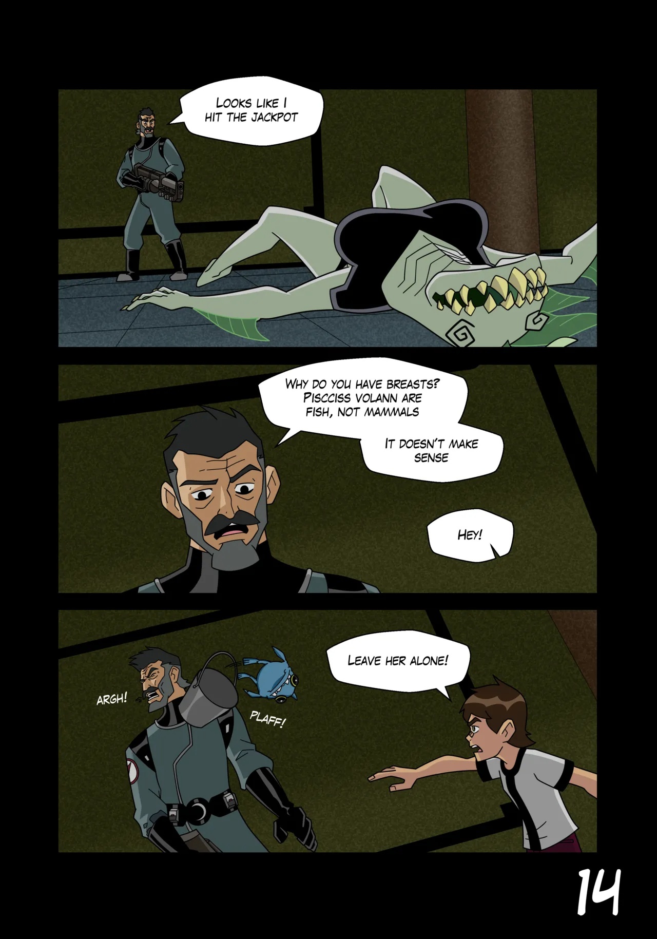 Ben 10: Chaquetrix Part 24 Porn Comics english 15