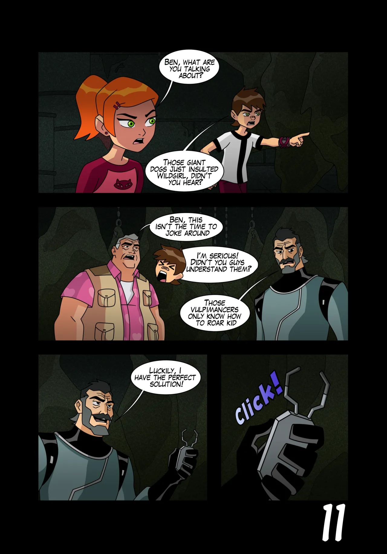 Ben 10: Chaquetrix Part 25 Porn Comics english 12