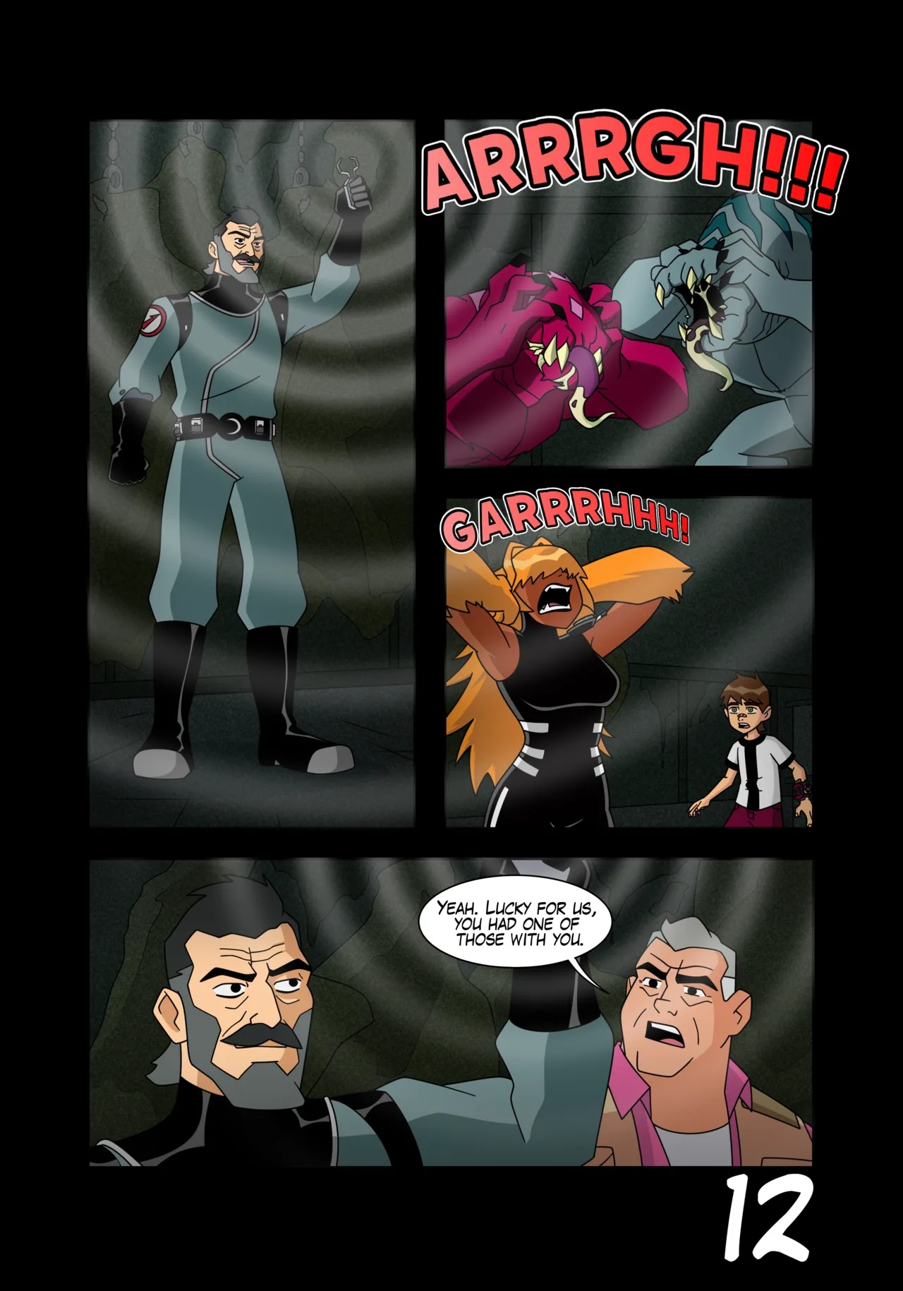 Ben 10: Chaquetrix Part 25 Porn Comics english 13