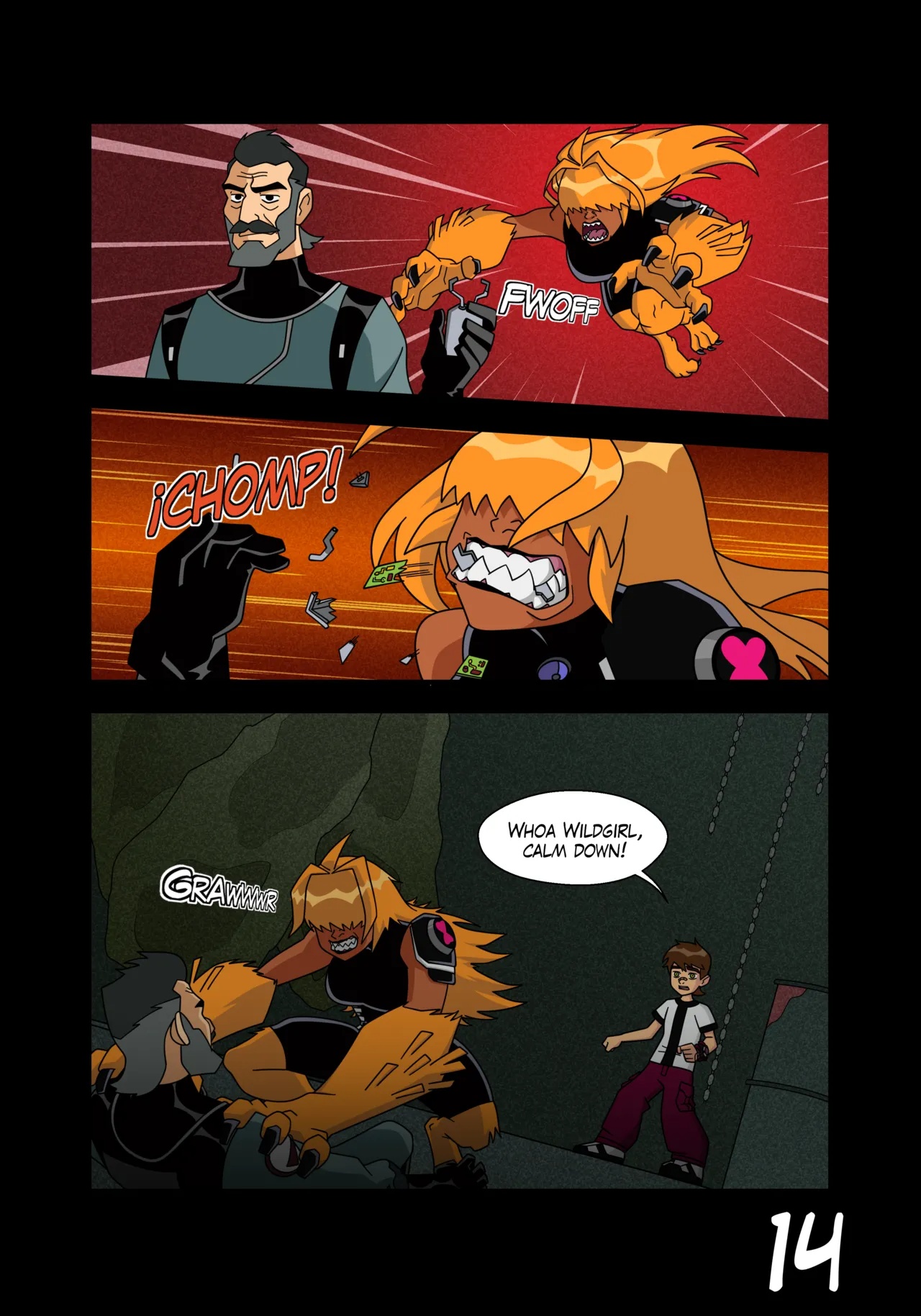 Ben 10: Chaquetrix Part 25 Porn Comics english 15