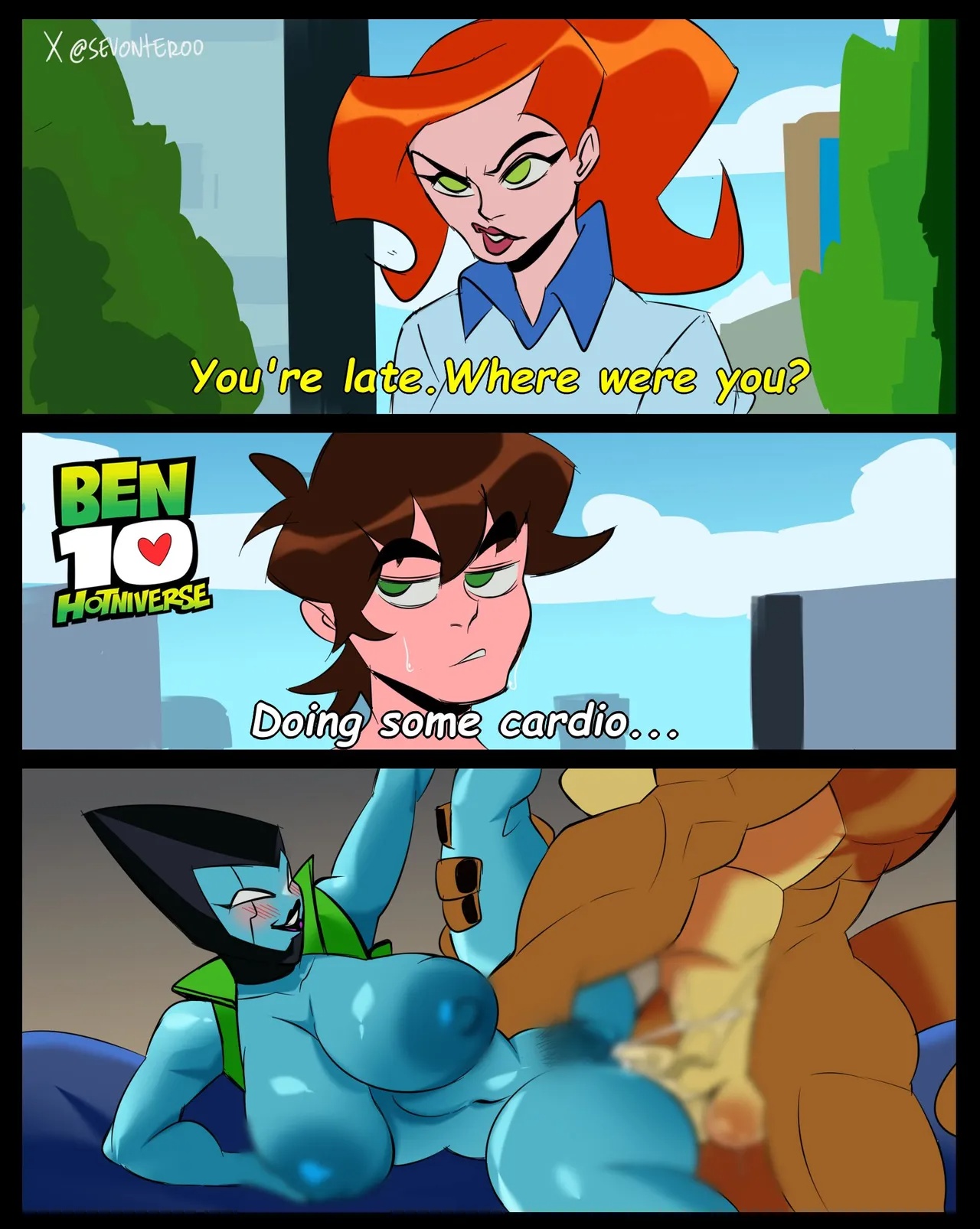 Ben 10: Hero Return Porn Comics english 33