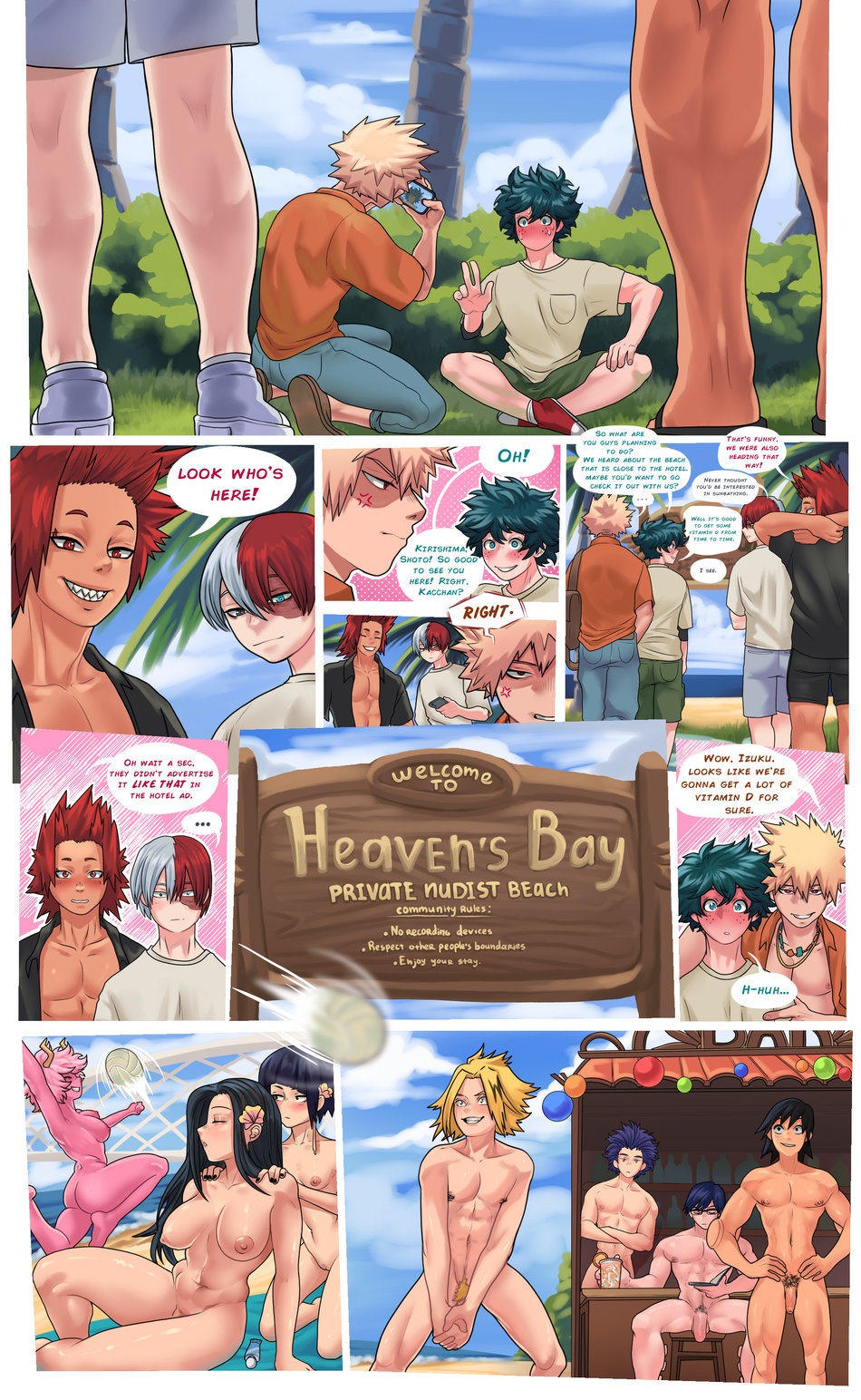 BKDK Vacation Porn Comics english 06