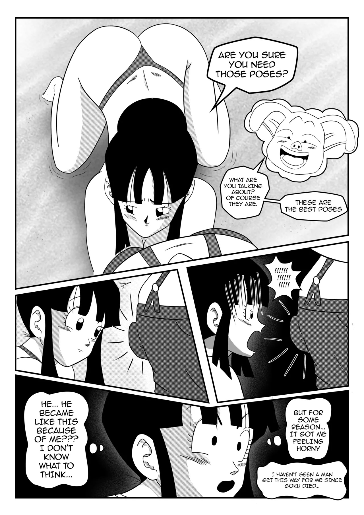 Chi-Chi x Oolong: The Sensual Photoshoot Porn Comics english 06