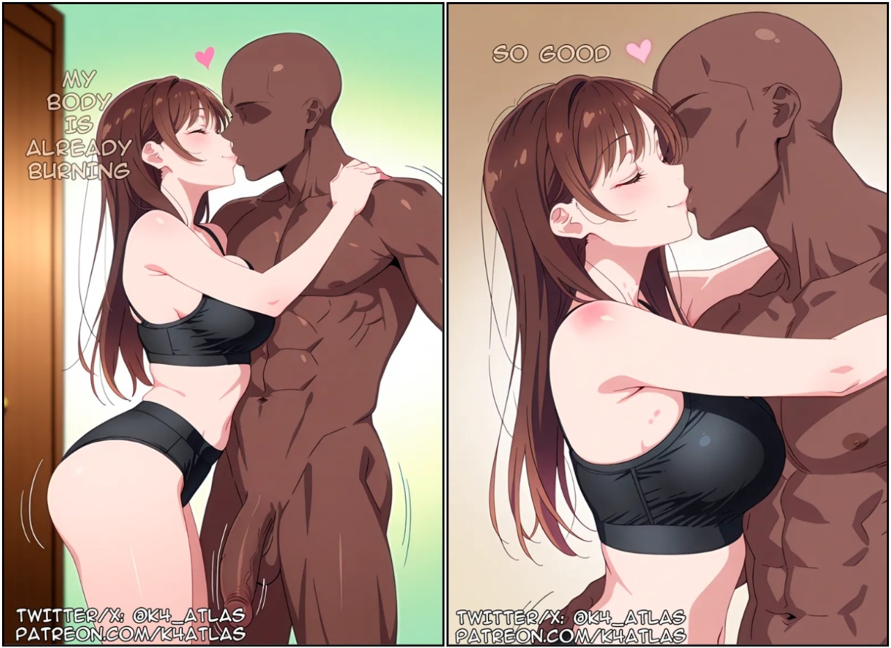 Chizuru Mizuhara X BBC Porn Comics english 08