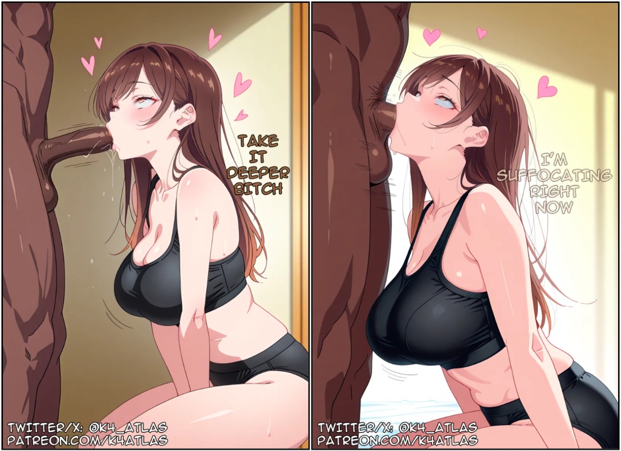 Chizuru Mizuhara X BBC Porn Comics english 10