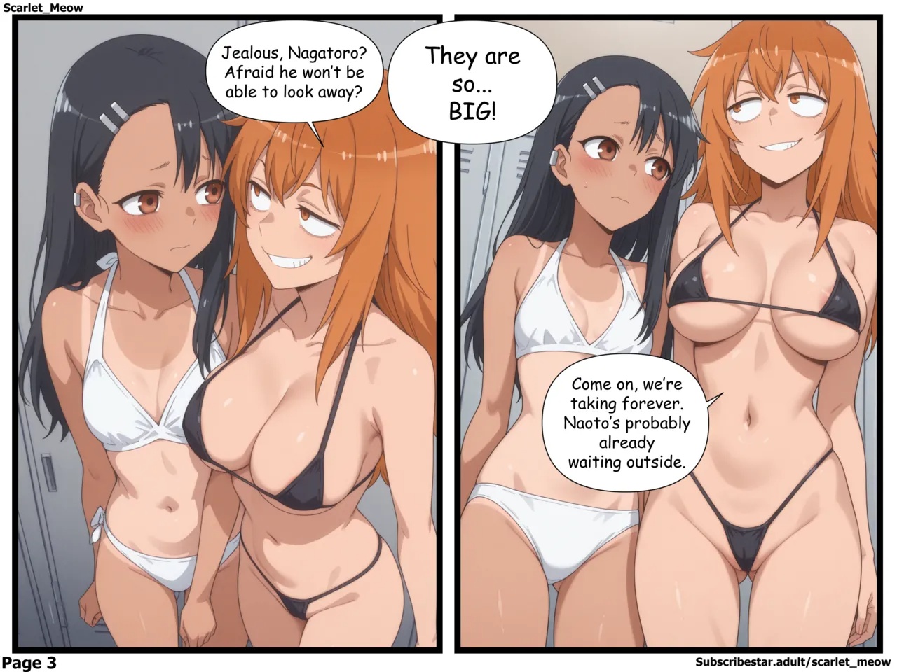 College Days Part 4: Three's A Crowd, Senpai Porn Comics english 04