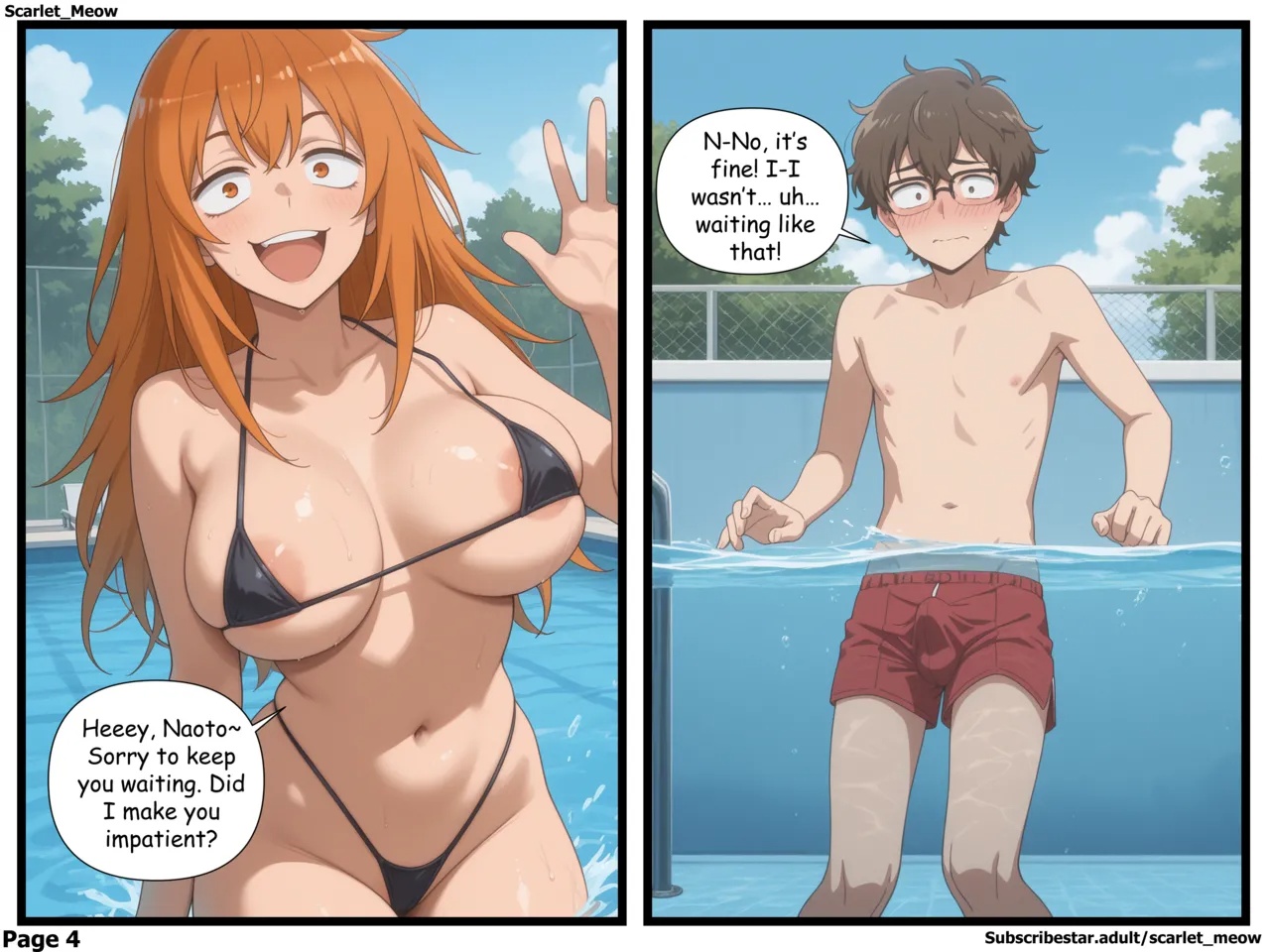 College Days Part 4: Three's A Crowd, Senpai Porn Comics english 05