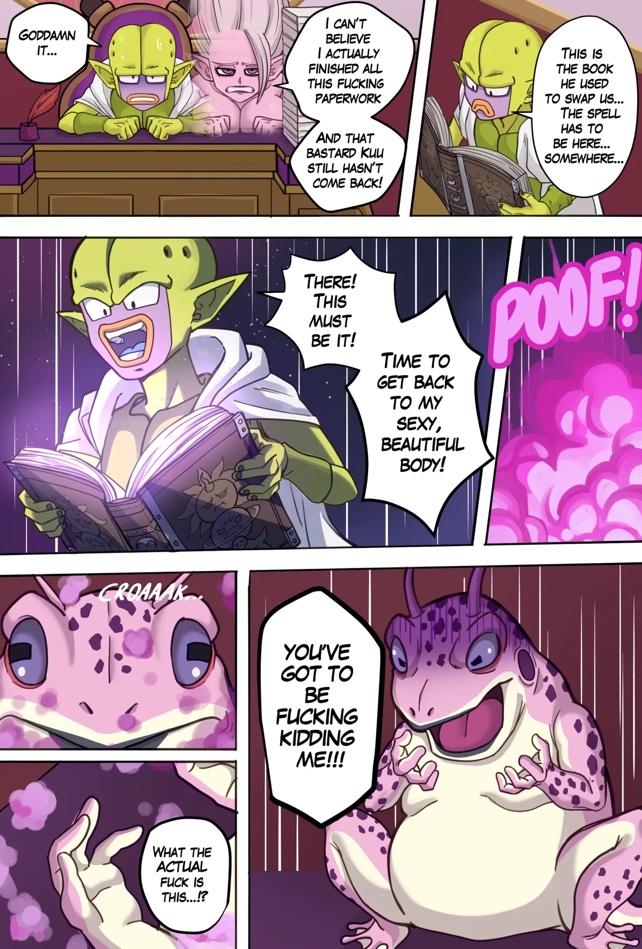 Dragon Ball: Daima Body Change Porn Comics english 25