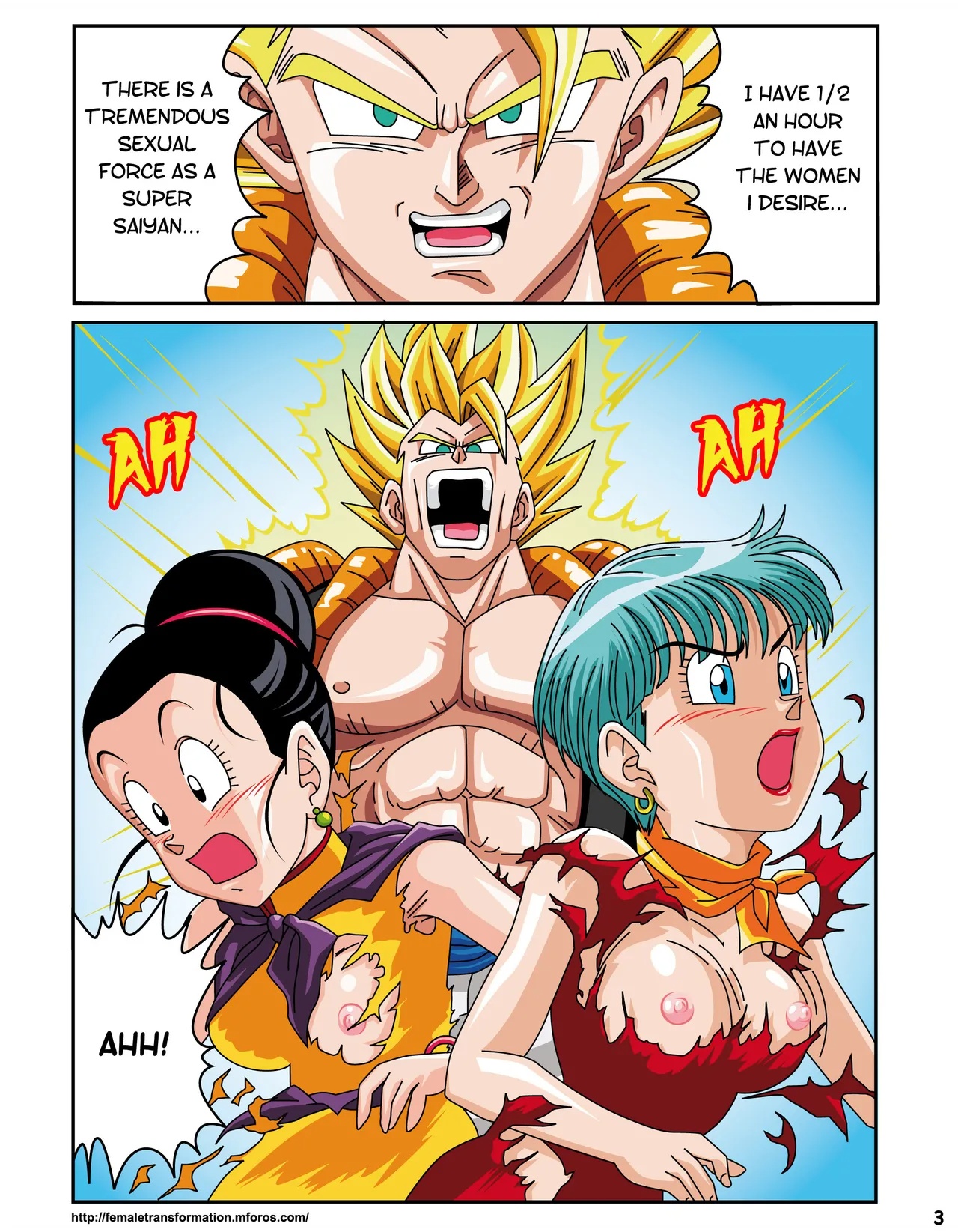 Dragon Ball H: Sex Sayan! Porn Comics english 04