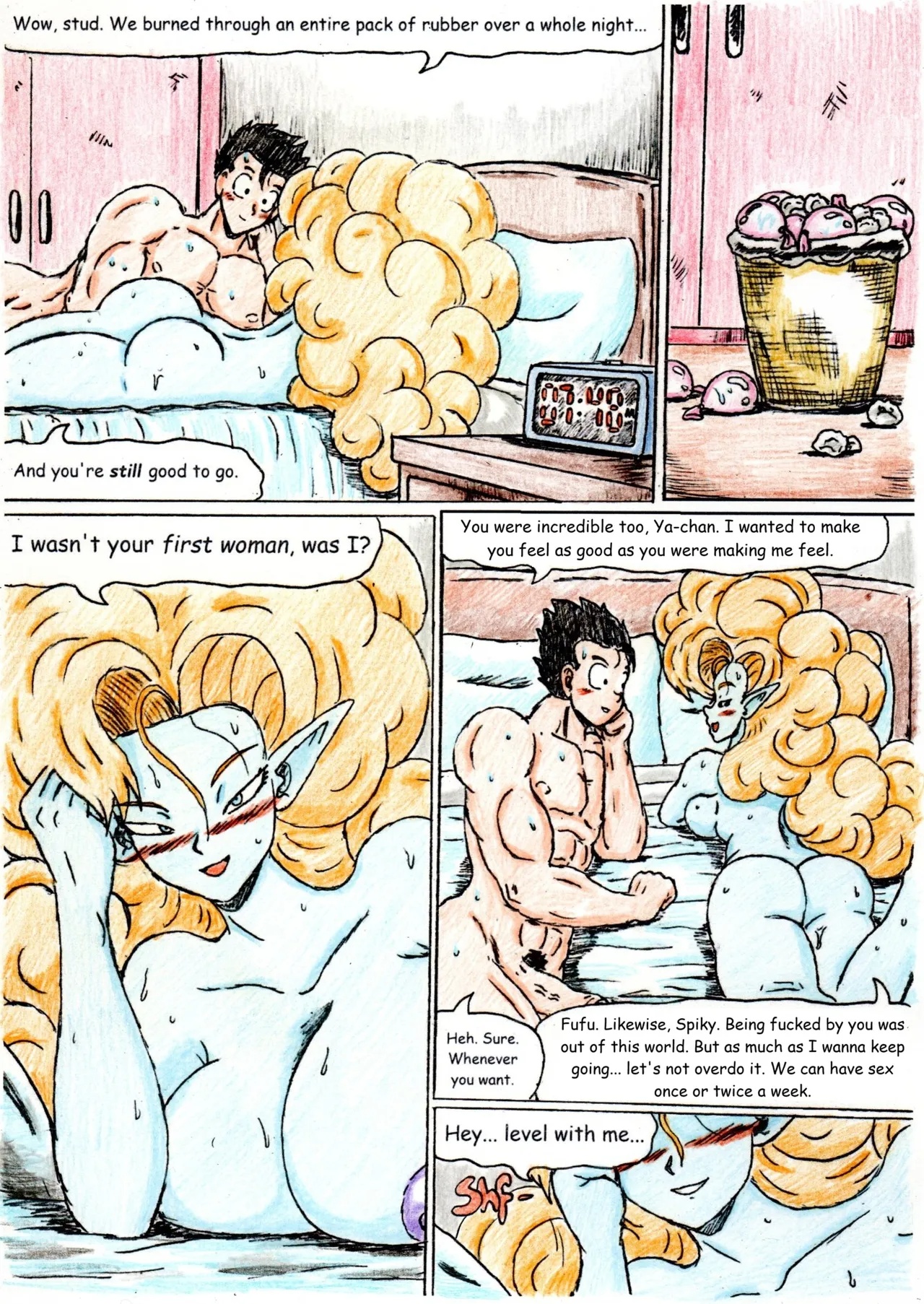 Dragon Ball Z Silver Age Omake #1: Gohan's Birthday Surprise Porn Comics english 29