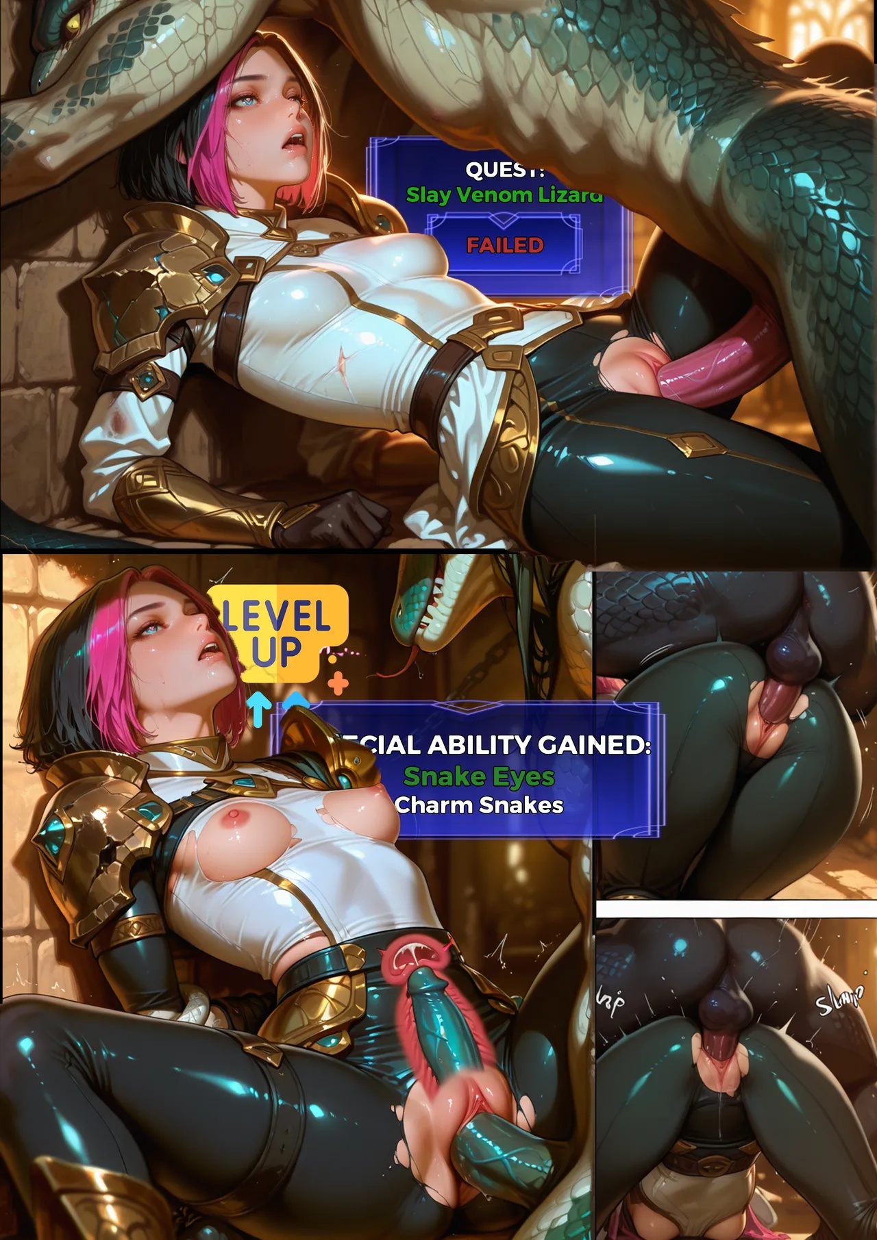 Fiora Leveling Porn Comics english 123