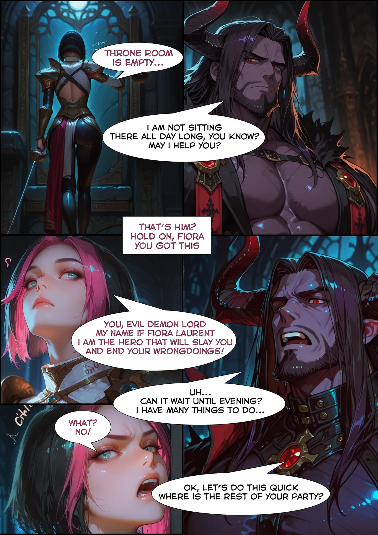 Fiora Leveling Porn Comics english 155