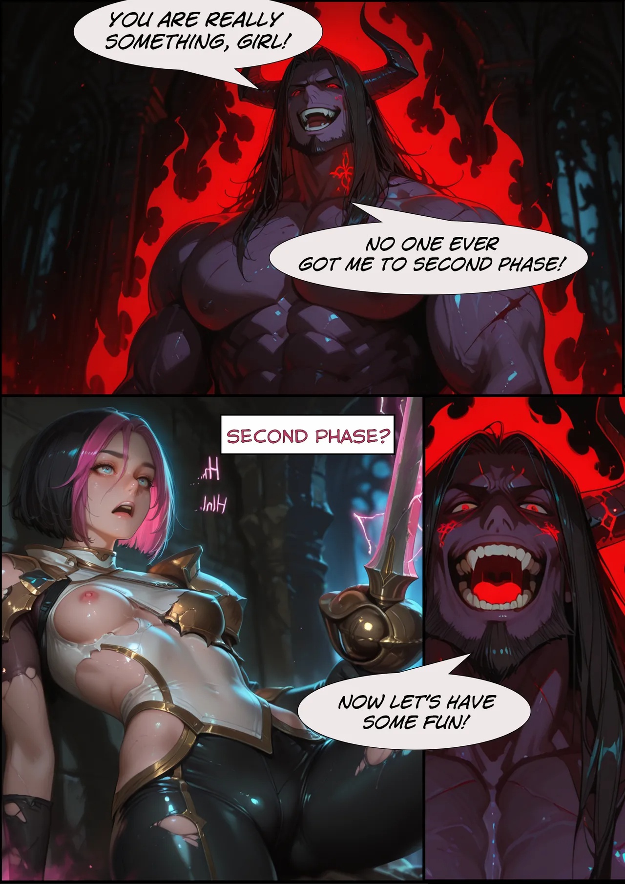 Fiora Leveling Porn Comics english 162