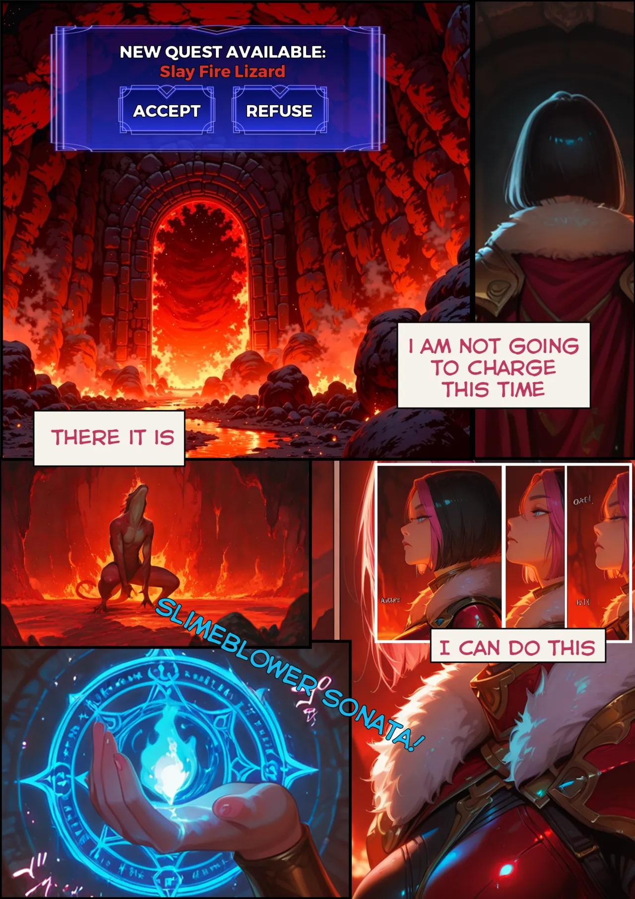 Fiora Leveling Porn Comics english 95