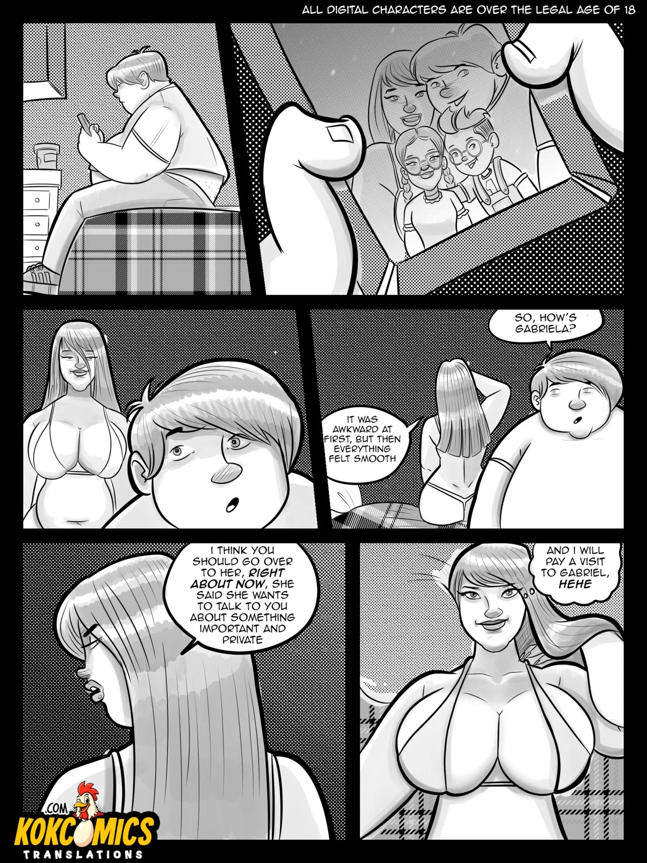 Gabriel and Gabriela part 7 Porn Comics english 09