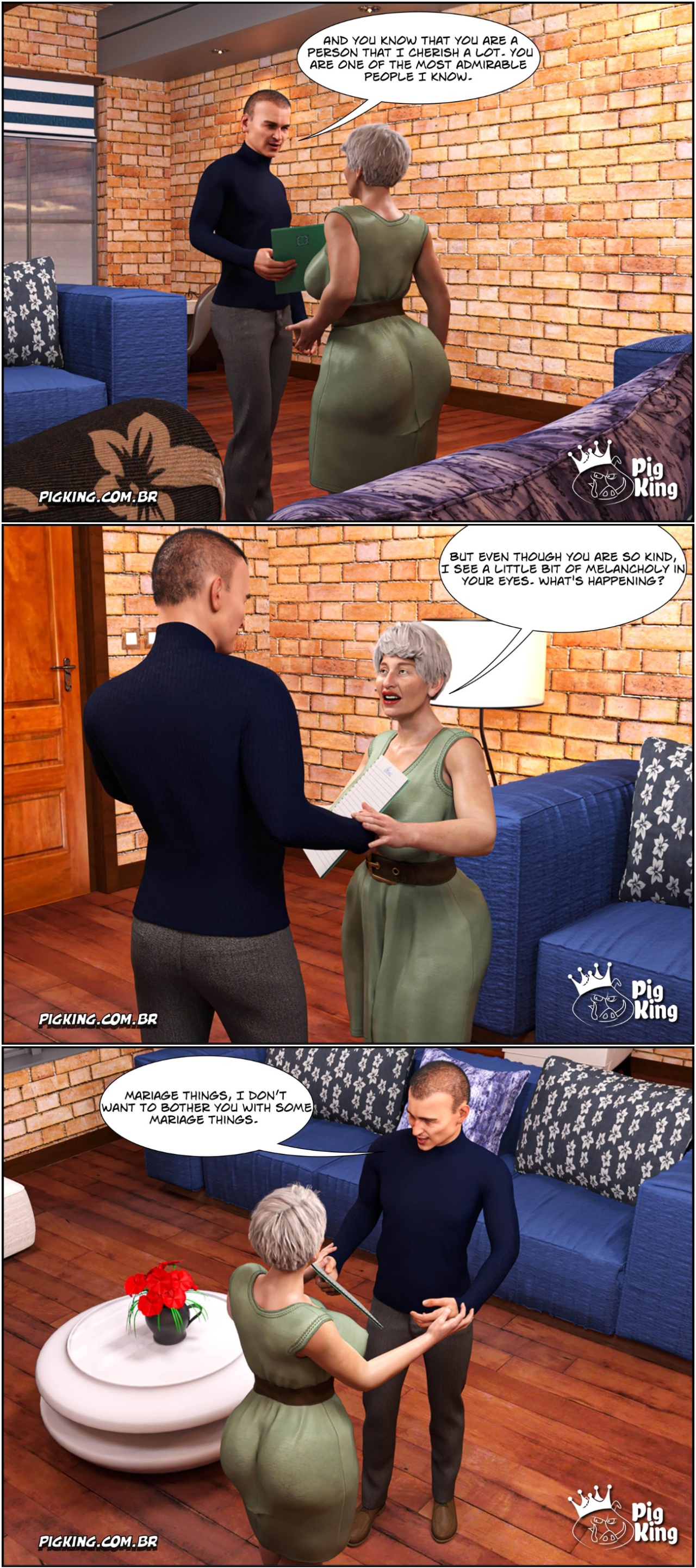 Gammer Butterface Porn Comics english 17