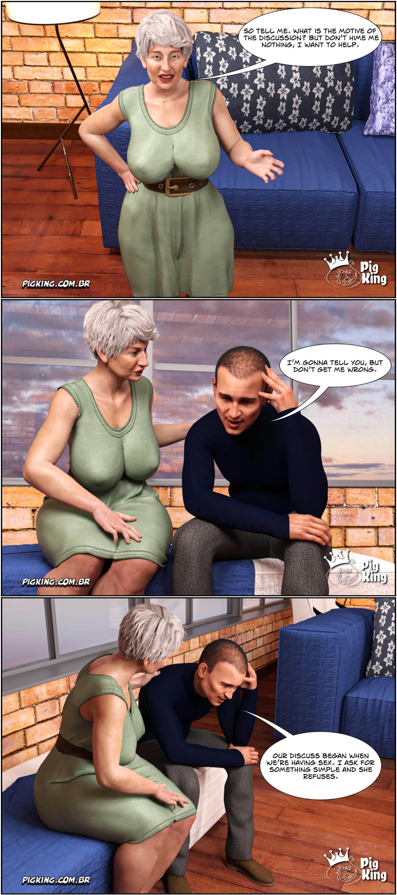 Gammer Butterface Porn Comics english 19