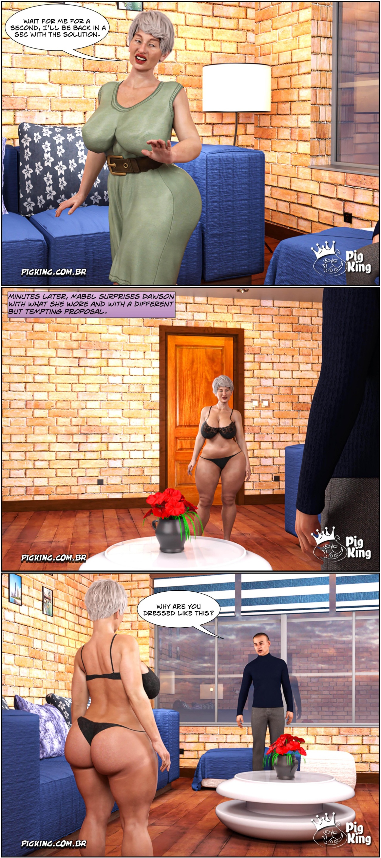 Gammer Butterface Porn Comics english 24