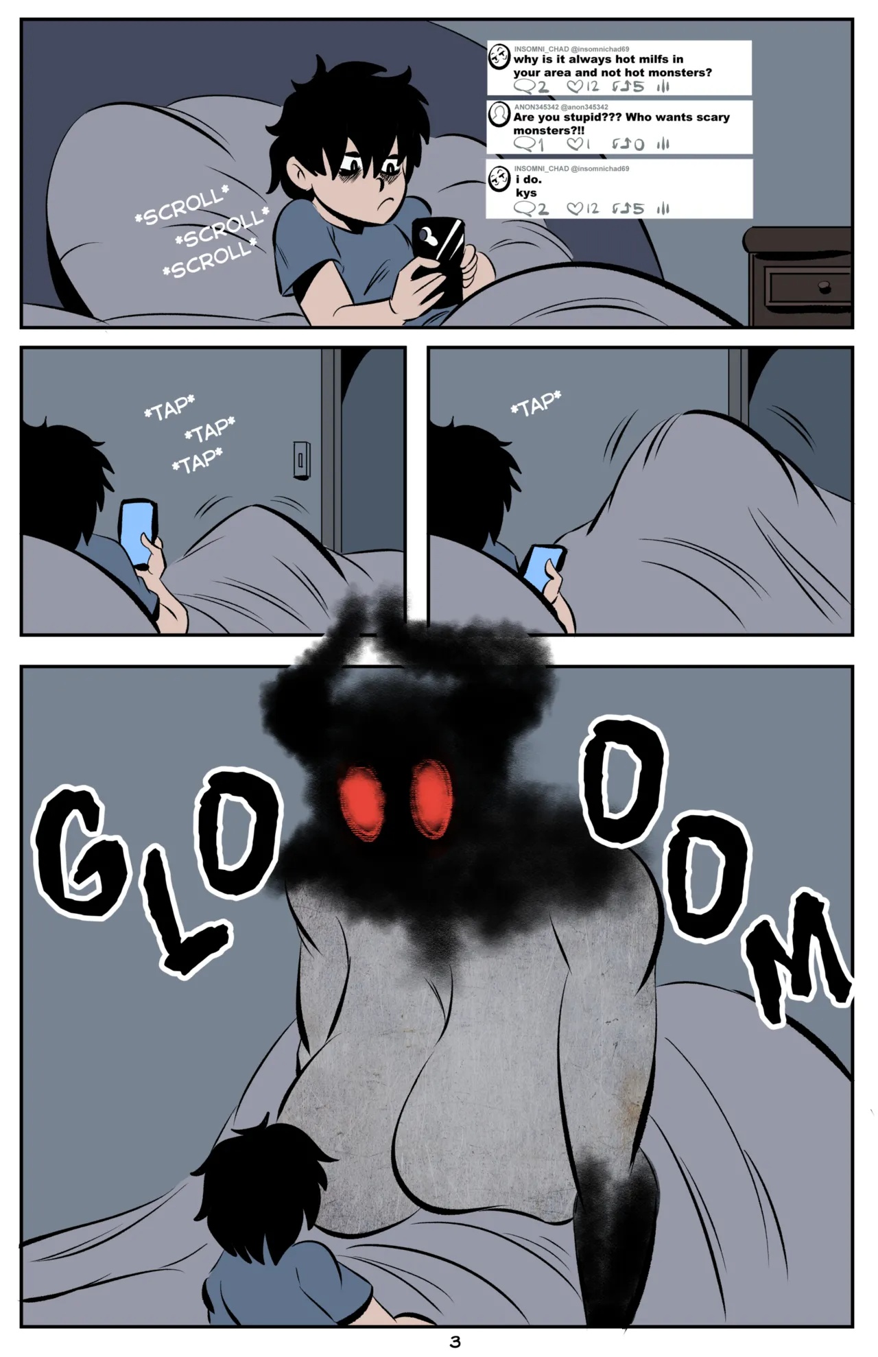 I'll Stay Up As Long As I Have To! Porn Comics english 04