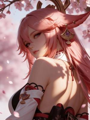 JA043: Yae Miko Cosplay Porn Comics english 02