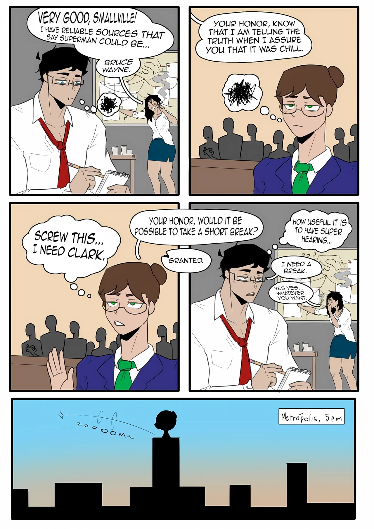 Jenny & Clark: My Sexual Adventures With Superman Porn Comics english 49